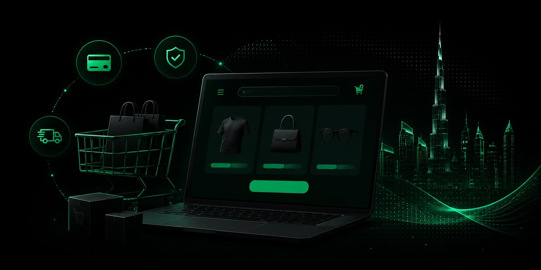 Web Design For E-Commerce in Dubai: Creating Engaging Online Shopping Experiences