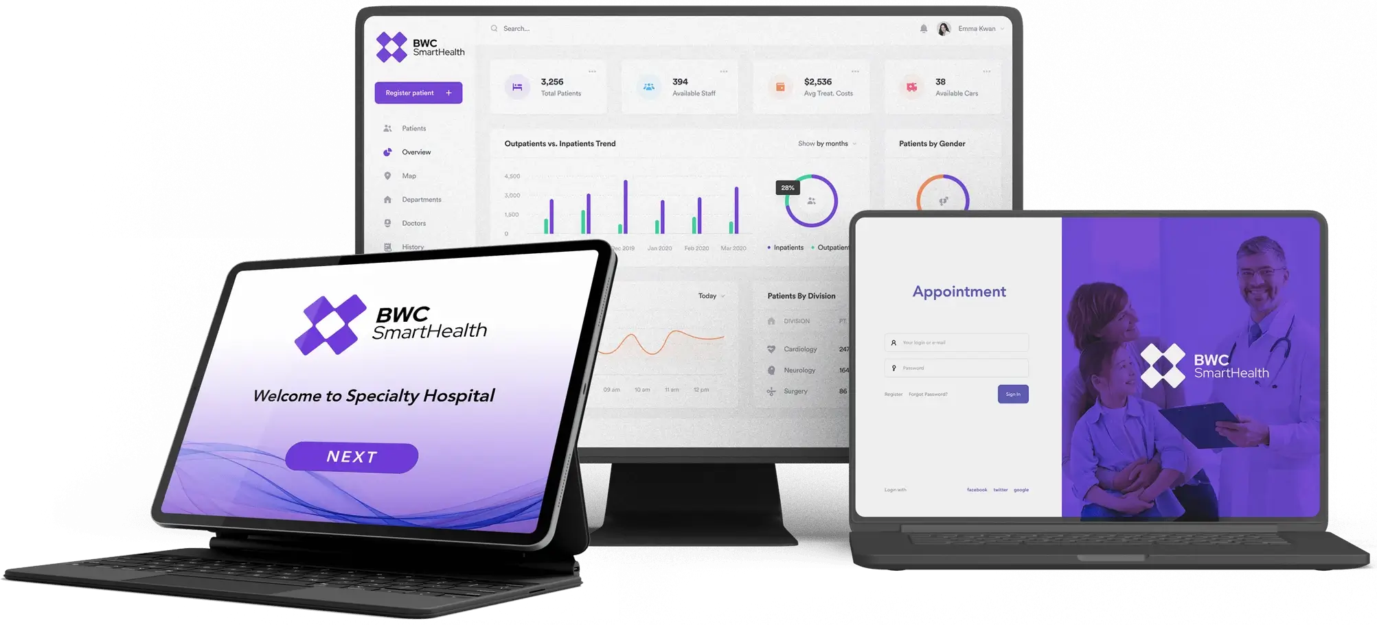 BWC Smar tHealth-screen